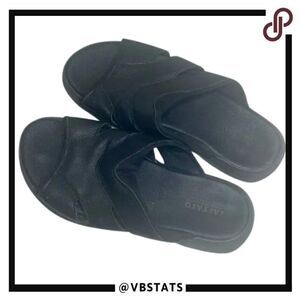 Zappato Luxury‎ Brazilian Black Sandals in Size 42 (Men's US 9)